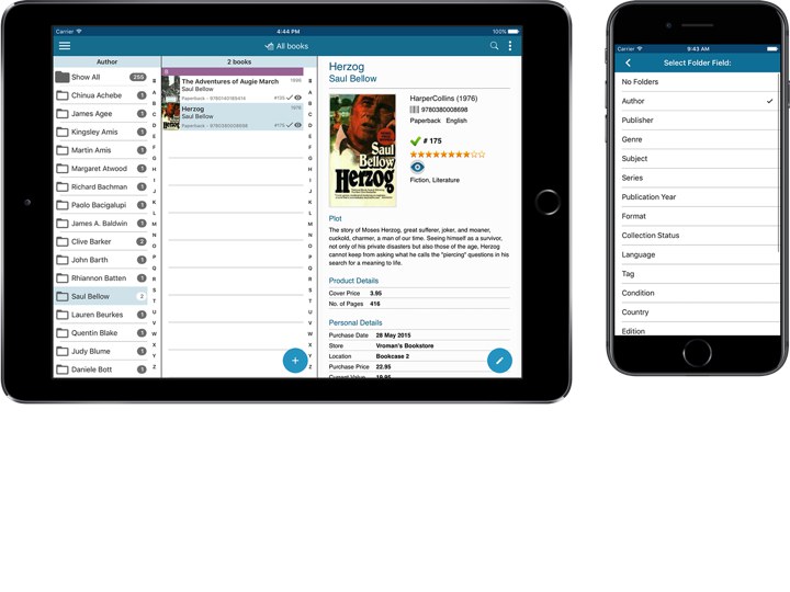 book collection database