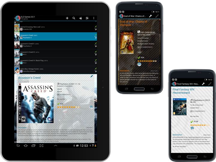 Game database app for for iPhone, iPad and Android » CLZ Games