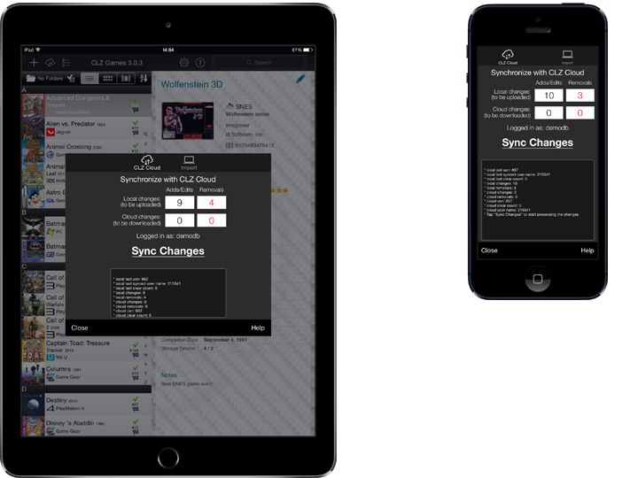 Game database app for for iPhone, iPad and Android » CLZ Games