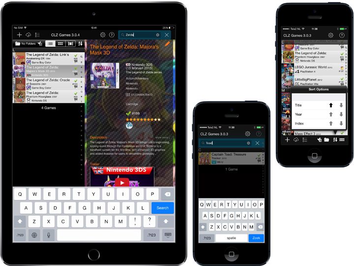 Game database app for for iPhone, iPad and Android » CLZ Games