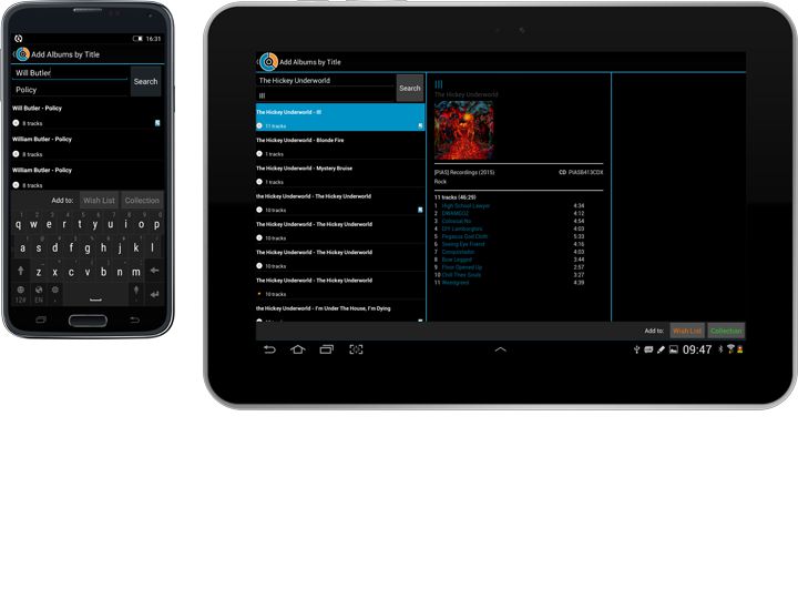 Music database app for iPhone, iPad and Android » CLZ Music